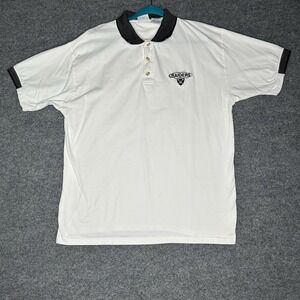 Vintage 90's The Edge Raiders Polo Shirt Mens Size Xl Football